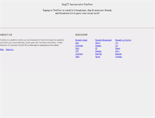 Tablet Screenshot of blogtv.com
